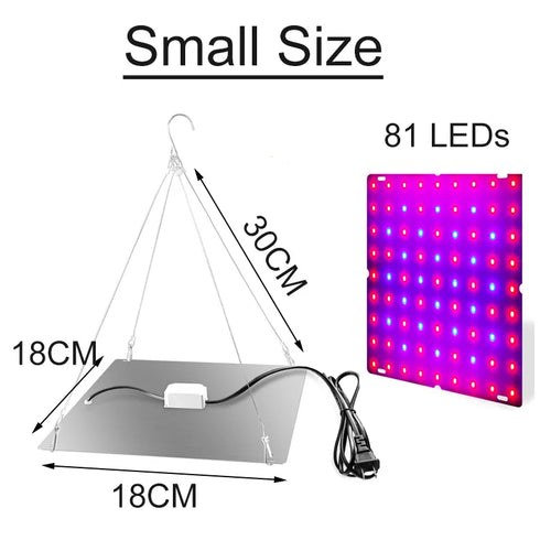 LED Plant Grow Light 1000W/2000W Full Spectrum Hydroponic Growing Lamp