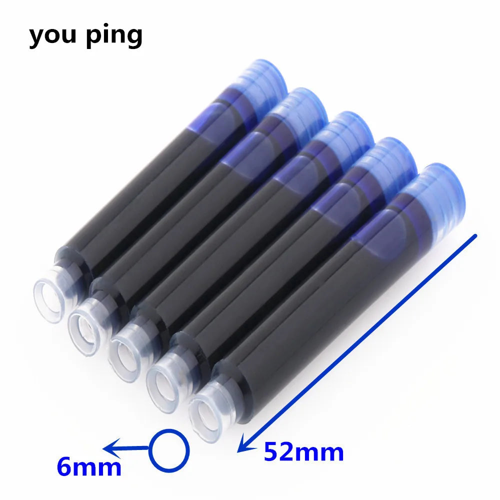 Jinhao 35 Black  Silver Colors Business office EF / F Nib Fountain Pen student School Stationery Supplies ink calligraphy pen