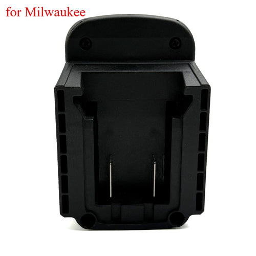Adapter for Makita/Bosch/Milwaukee/Dewalt 18V Li-ion battery converts