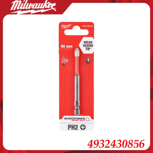 Milwaukee 4932430856 SHOCKWAVE PH2 Cross Impact Bit (90mm) w/Original