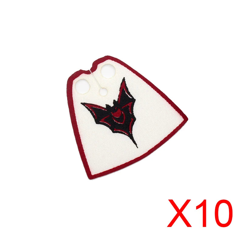 Medieval Weapons Accessories Building Blocks Solider Castle Knight Legion Red Lion Black Eagle Armor Cloak Shield Dragon Bricks