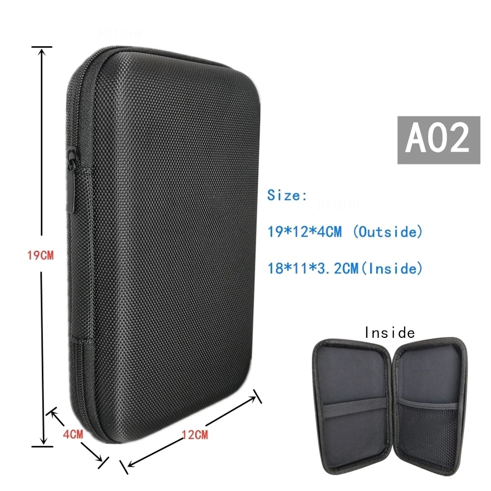 Earphone Data Storage Bag  Cable Organizer Multimeter Electronic Box