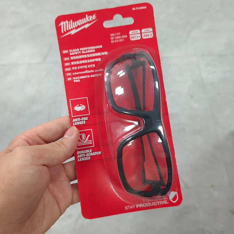 Milwaukee 48-73-2020A Clear Performance Safety Glasses High Impact