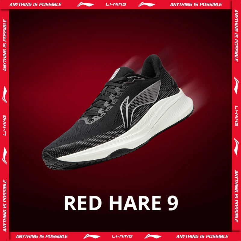 Li-Ning Men's RED HARE 9 Racing Running Shoes LIGHT FOAM ULTRA