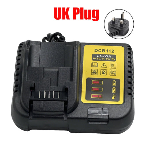 DCB112 Battery Charger For Dewalt 10.8V 12V 14.4V 18V 20V DCB206