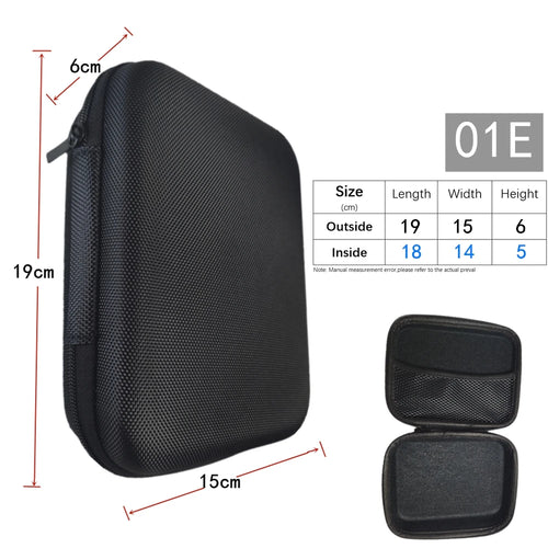 Earphone Data Storage Bag  Cable Organizer Multimeter Electronic Box