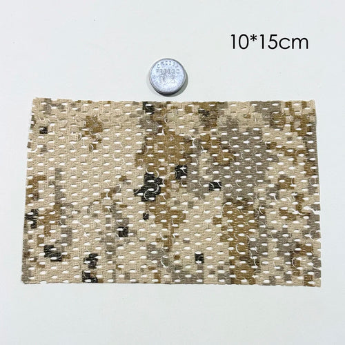 Simulated Military Model Camouflage Netting Micro Mountain Landscape