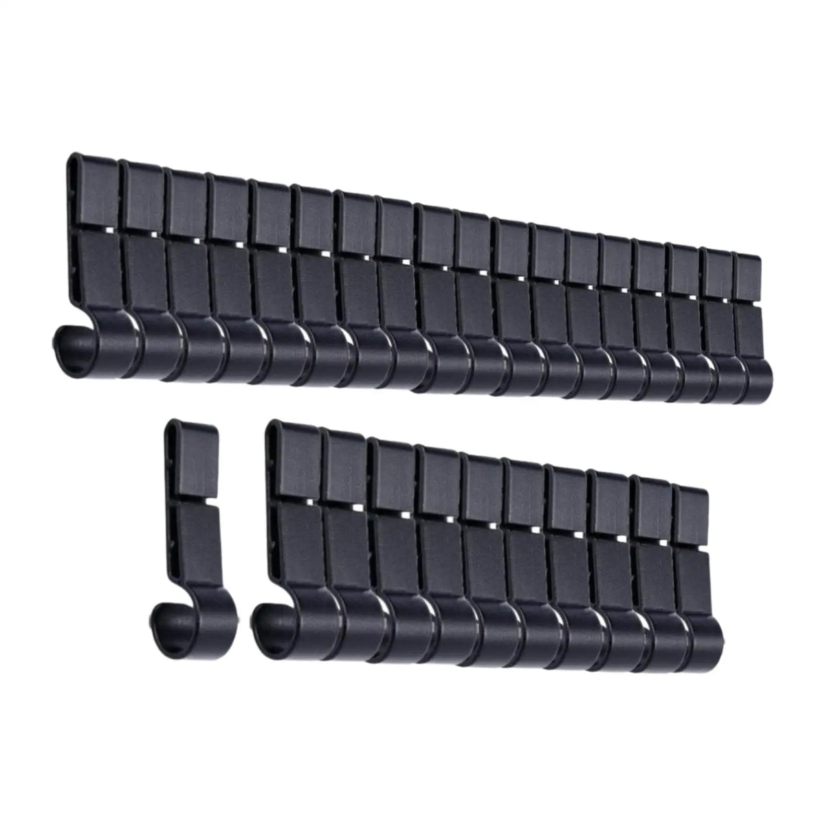 30x Safety Helmet Clips for Headlamp Compact Anti Slip Sturdy