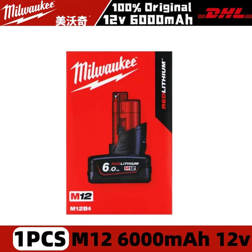 100% New Milwaukee M18 6.0Ah High Output Battery 18V Lithium-ion