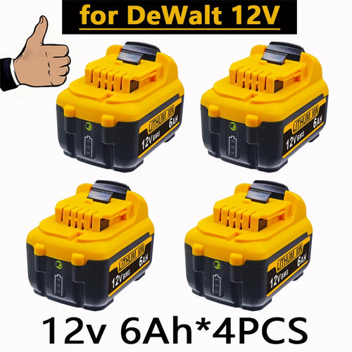 1-3Pack 12V Replacement for Dewalt DCB120 Lithium-ion Batteries 12V