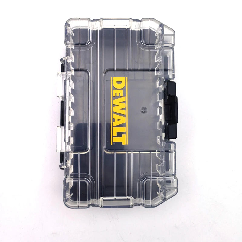 DEWALT TSTAK Tough Case Black Medium Stackable Removable Dustproof