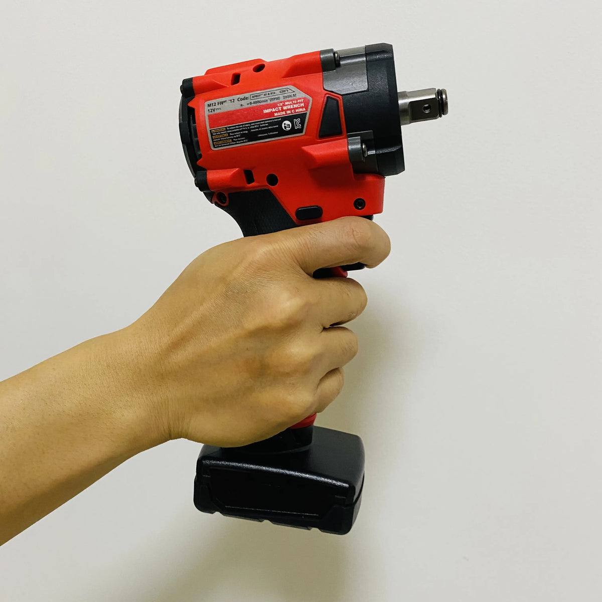 For Milwaukee 12V Battery Small Electric Wrench Brushless 1/2” Battery