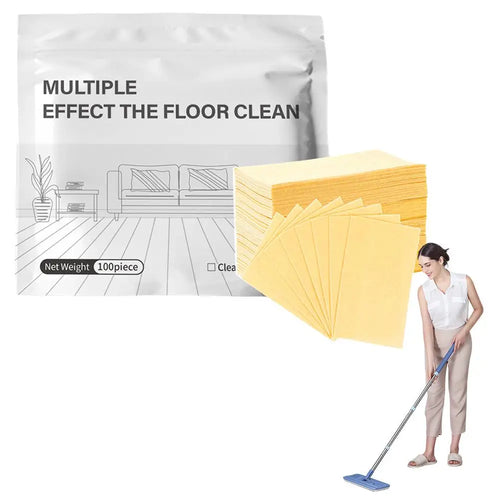100pcs Multi-Effect Floor Cleaning Tablets Mild Formula,