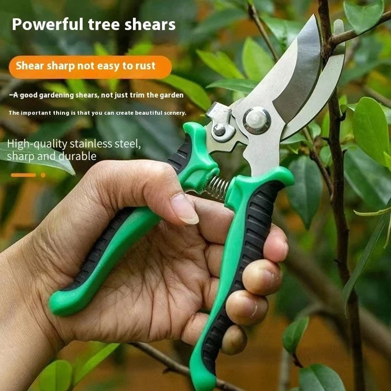 Professional Garden Shears Sharp Bypass Pruning Shears Branch Fruit