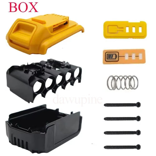 For DeWalt Tool Accessories Li-Ion Battery Plastic Case For XR 18V 20V