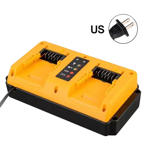Portable Dual Ports Charger For Dewalt 14.4V-18V Lithium Battery