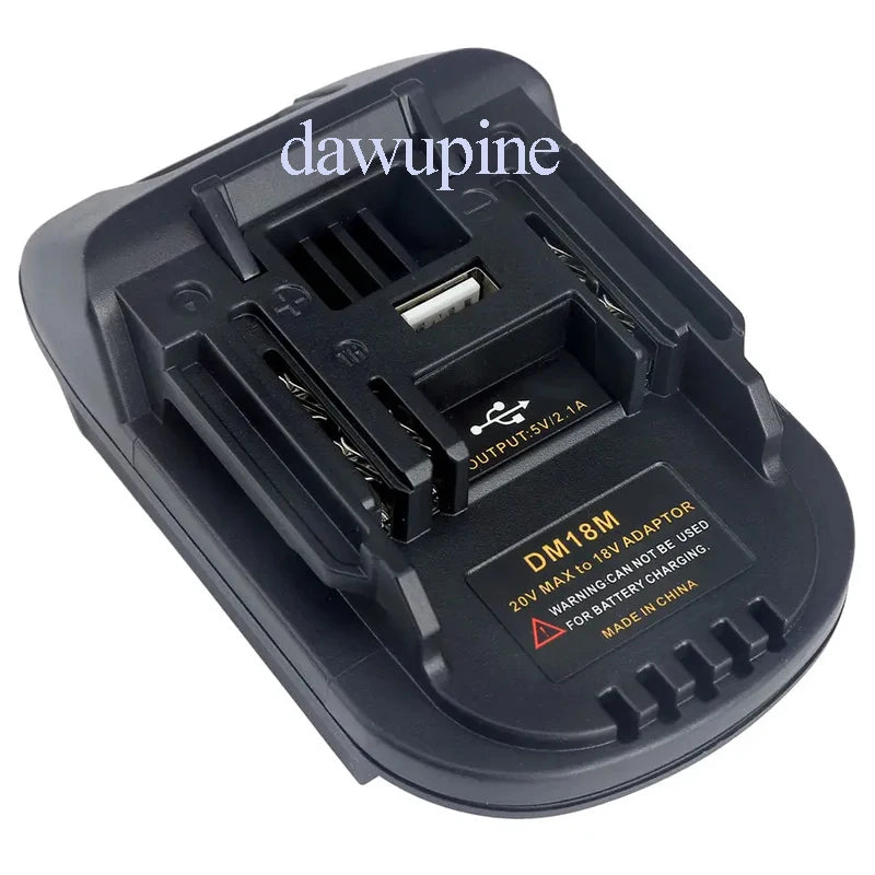 DM18M Converter Adapter For Milwaukee For M18 For Dewalt 20V Li-ion