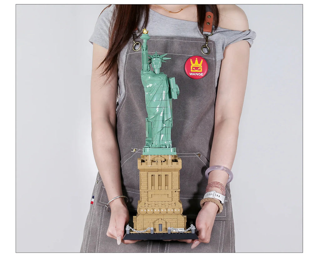 1316PCS The Statue of Liberty Architecture Large Collection Building Blocks Set Model Gift for Kids and Adults Compatible NO.