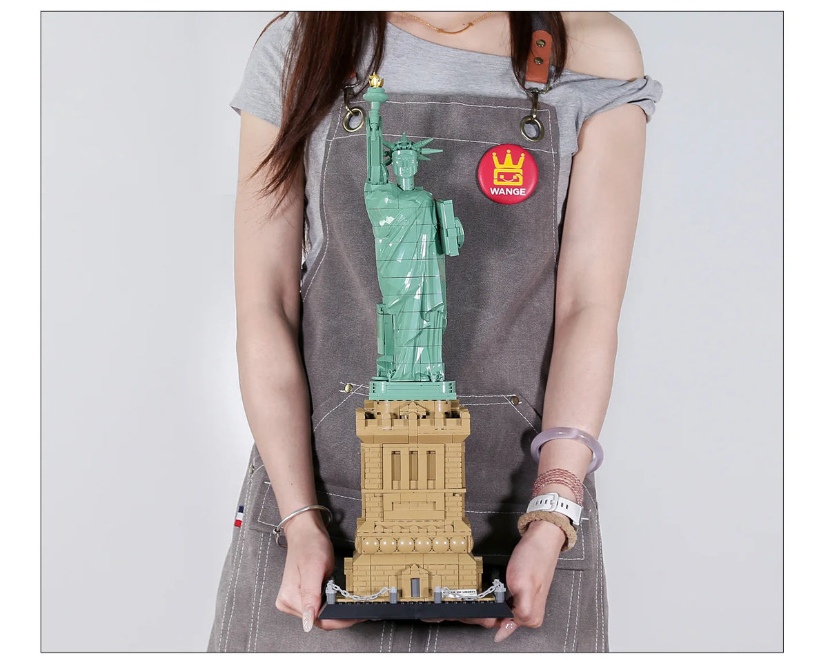 1316PCS The Statue of Liberty Architecture Large Collection Building Blocks Set Model Gift for Kids and Adults Compatible NO.