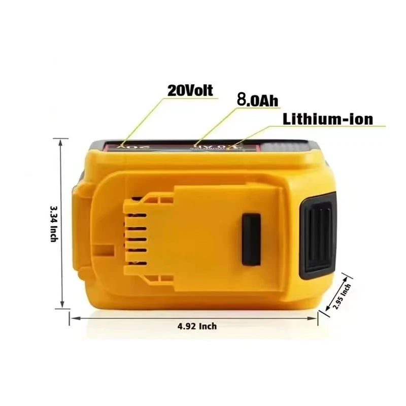 3/4/5/8Inch Led Light Portable Spotlights Cordless Outdoor Work