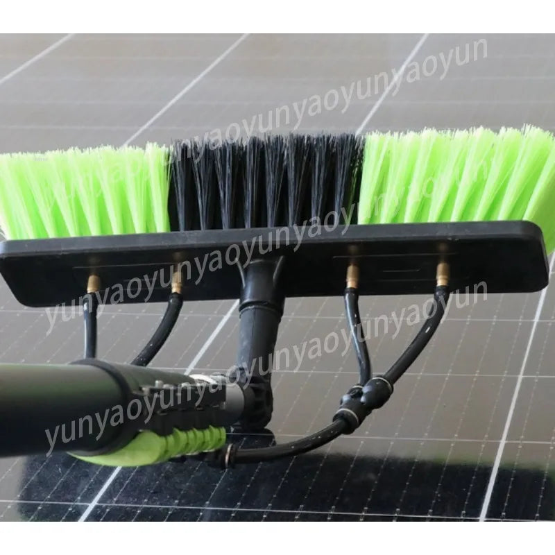 Water Fed Telescopic Pole Cleaning Brush, 3.6M Extendable Handle for
