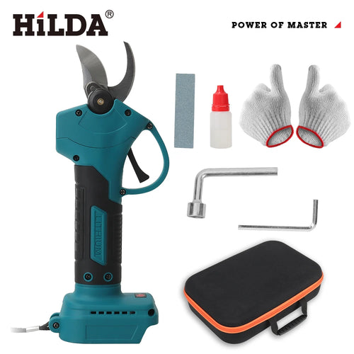 HILDA Brushless Electric Pruning Shears Cordless Fruit Tree Branches