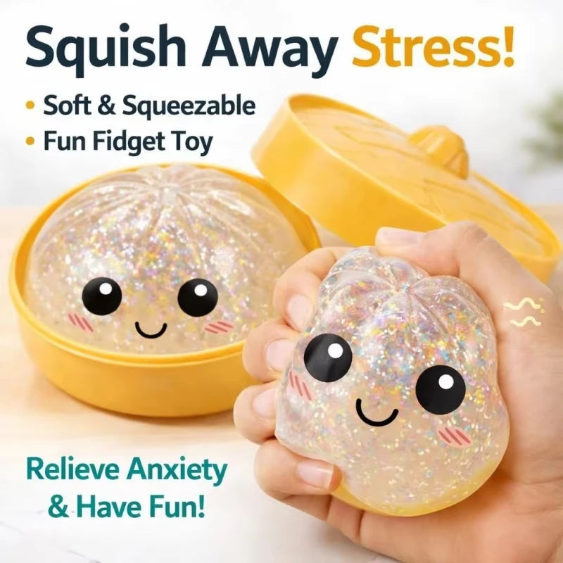 Hot Simulation Flash Dumpling Pressure Ball Slow Rebound Soft Pinch