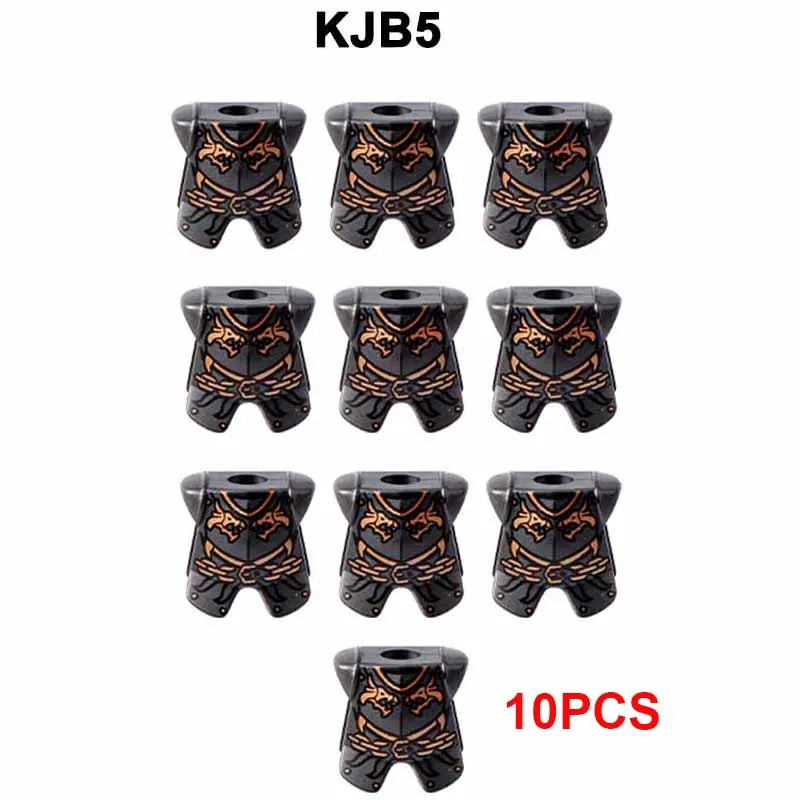 Medieval Weapons Accessories Building Blocks Solider Castle Knight Legion Red Lion Black Eagle Armor Cloak Shield Dragon Bricks