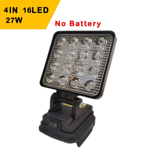 3/4/5/8Inch Led Light Portable Work Spotlights Cordless Outdoor
