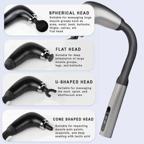 2025 New Smart Fascia Gun Electric Massager Massage Hammer Electric