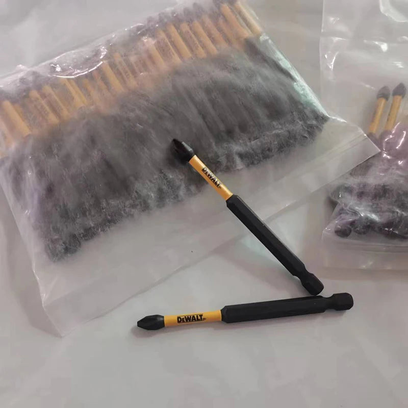 DEWALT Original PH2 SL8 Cross Slotted Drill Bits Sleeve Magnetic Ring