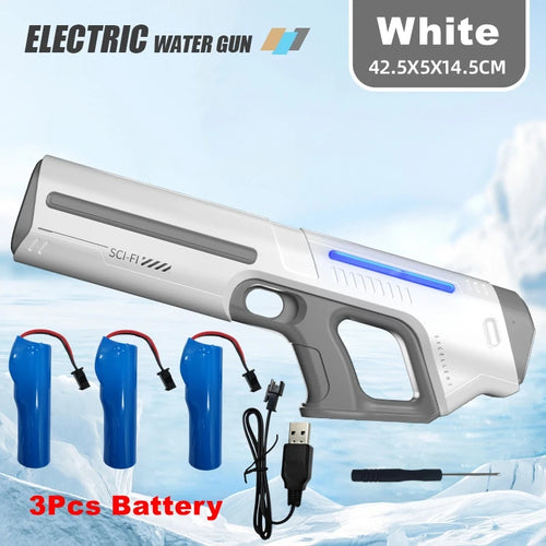 Electric Water Guns for Adults Powerful Squirt Automatic Suction Water