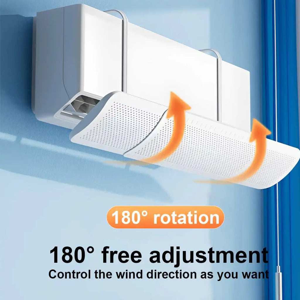 Anti-Direct Blowing Air Conditioning Wind Deflector Wall-Mounted