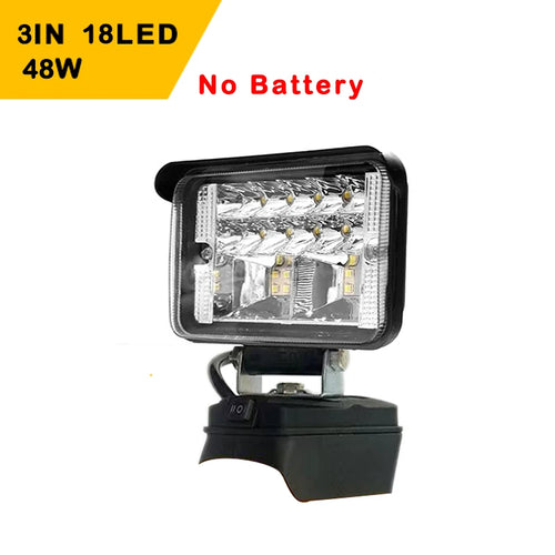 3/4/5/8Inch Led Light Portable Spotlights Cordless Outdoor Work