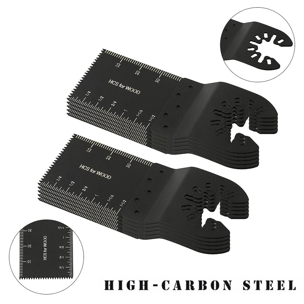 5-60Pcs Universal Saw Blade Oscillating Multi Tool Blades Straight