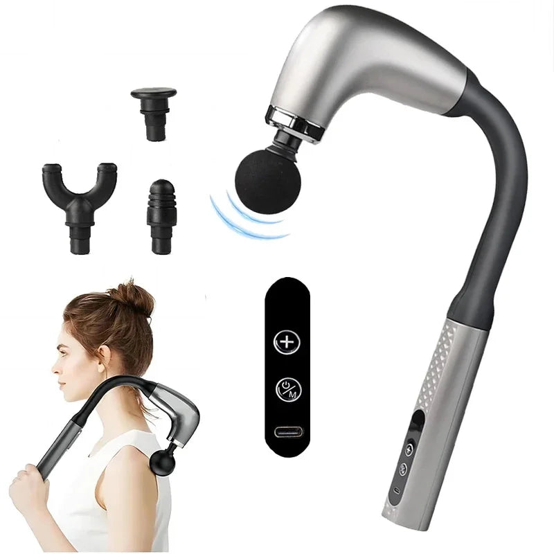 2025 New Smart Fascia Gun Electric Massager Massage Hammer Electric