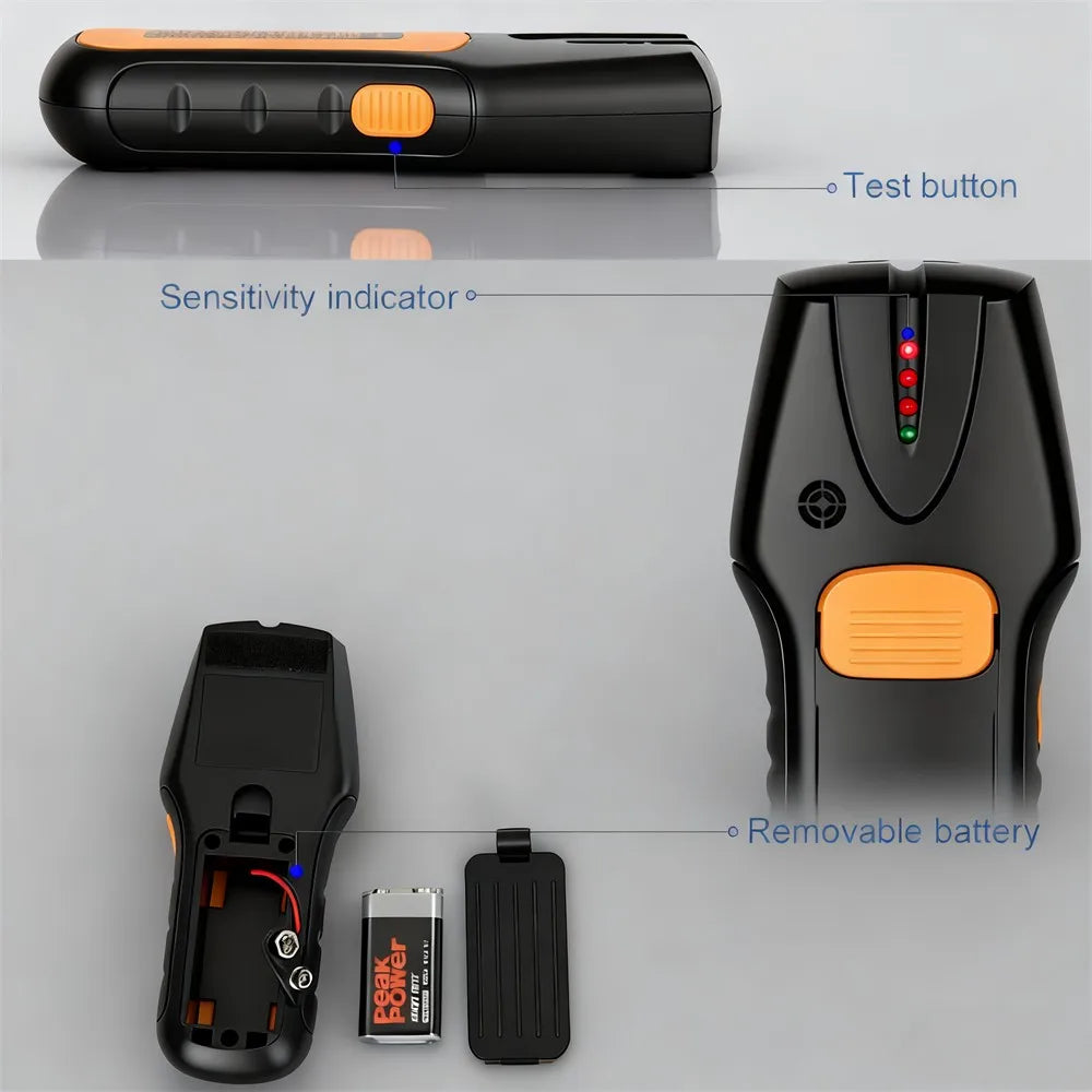 Handheld Metal Detector Multifunctional Stud Wood Finder Electronic