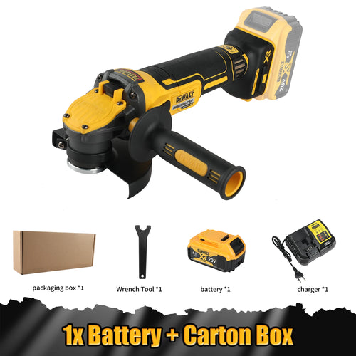 DEWALT DCG409 125mm Flat Head Angle Grinder Bare Machine Tool Cutting