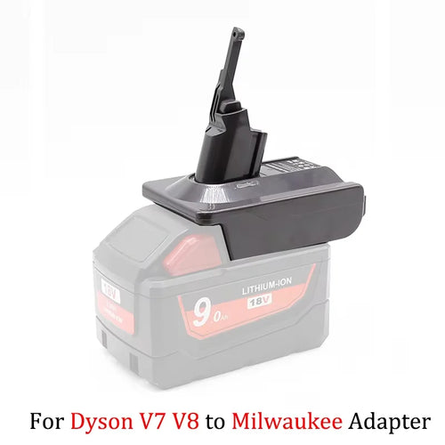 Adapter for Makita/Dewalt/Milwauke 18V Lithium Battery Converter To