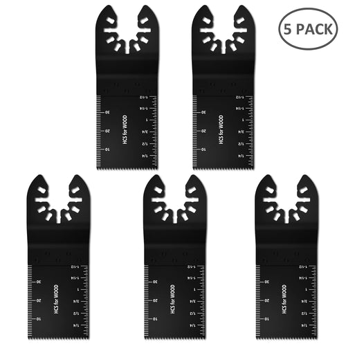 5-60Pcs Universal Saw Blade Oscillating Multi Tool Blades Straight