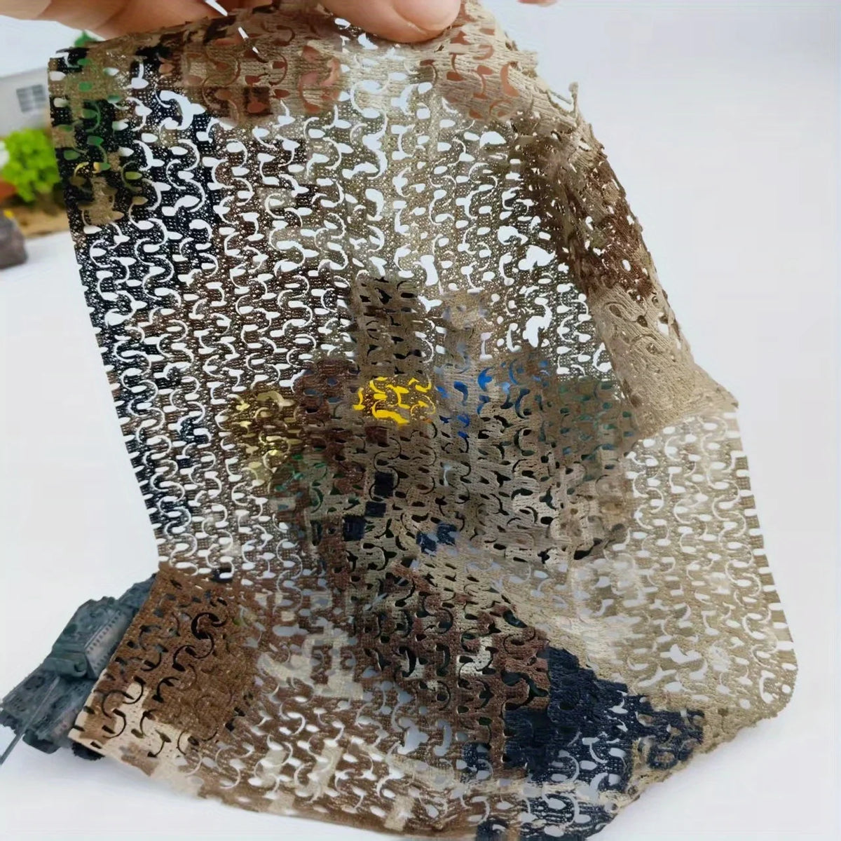 1pc Sand Table Scene Cover Net, Sand Table Model Cover Net, Concealed