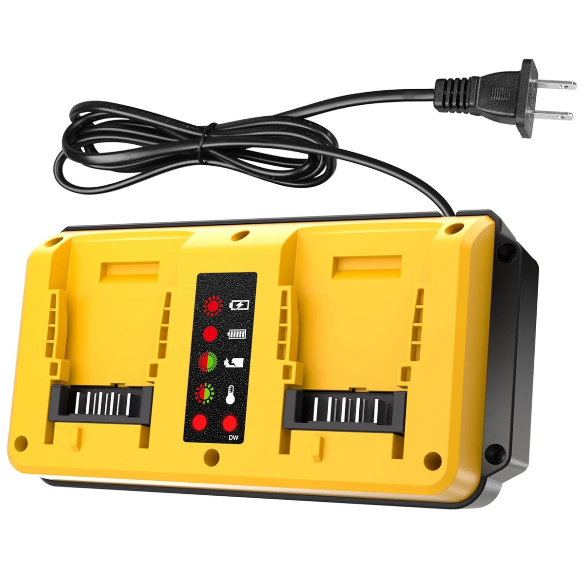 90W Fast Dual Battery Charger Replacement for Dewalt 18V 20V Lithium