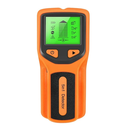 5 In 1 Professional Wall Stud Finder Metal Detector Wires Depth
