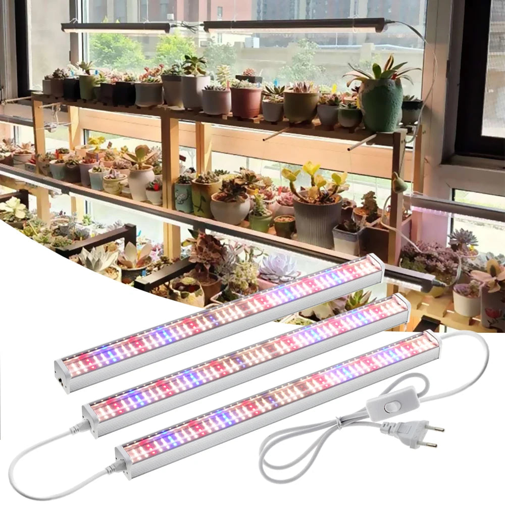Full Spectrum LED Growth Tube 4000K/Purple/Sunlight Plant Lamp