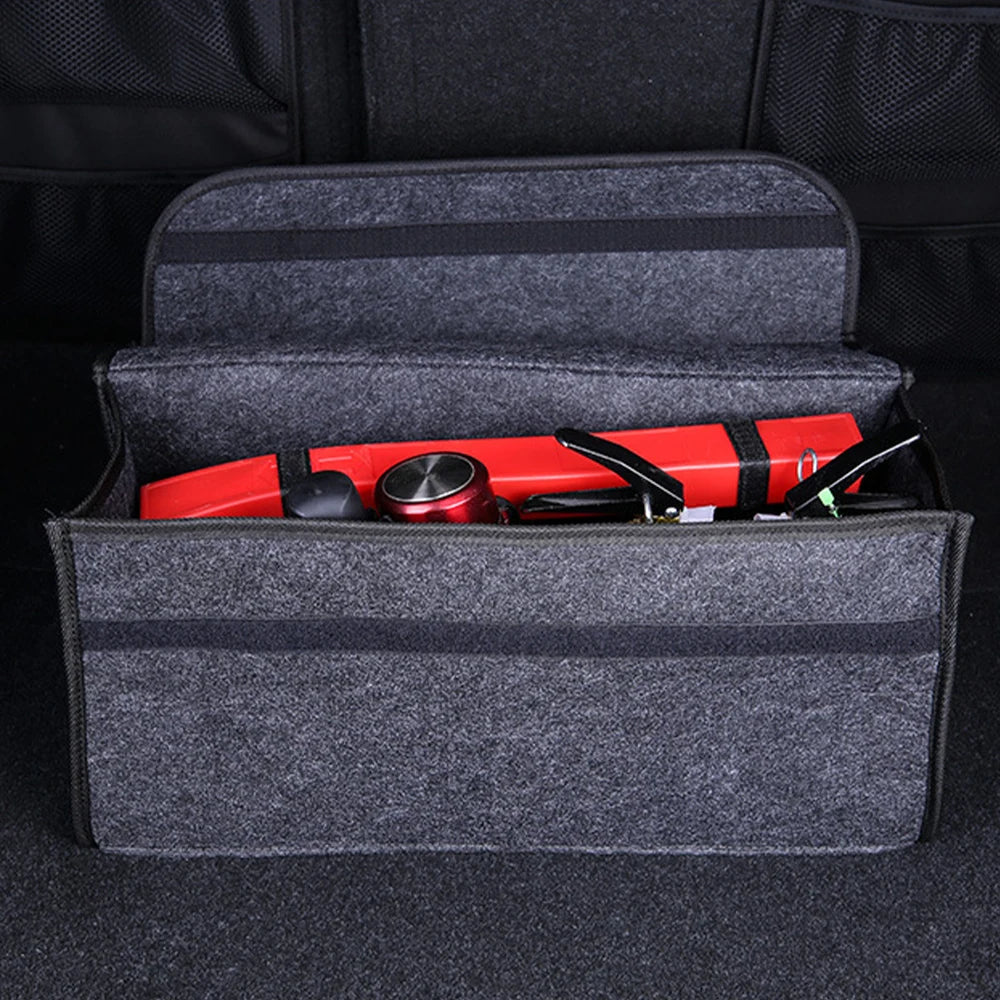 Felt Big Anti Slip Compartment Boot Storage Organizer Tool Car Storage
