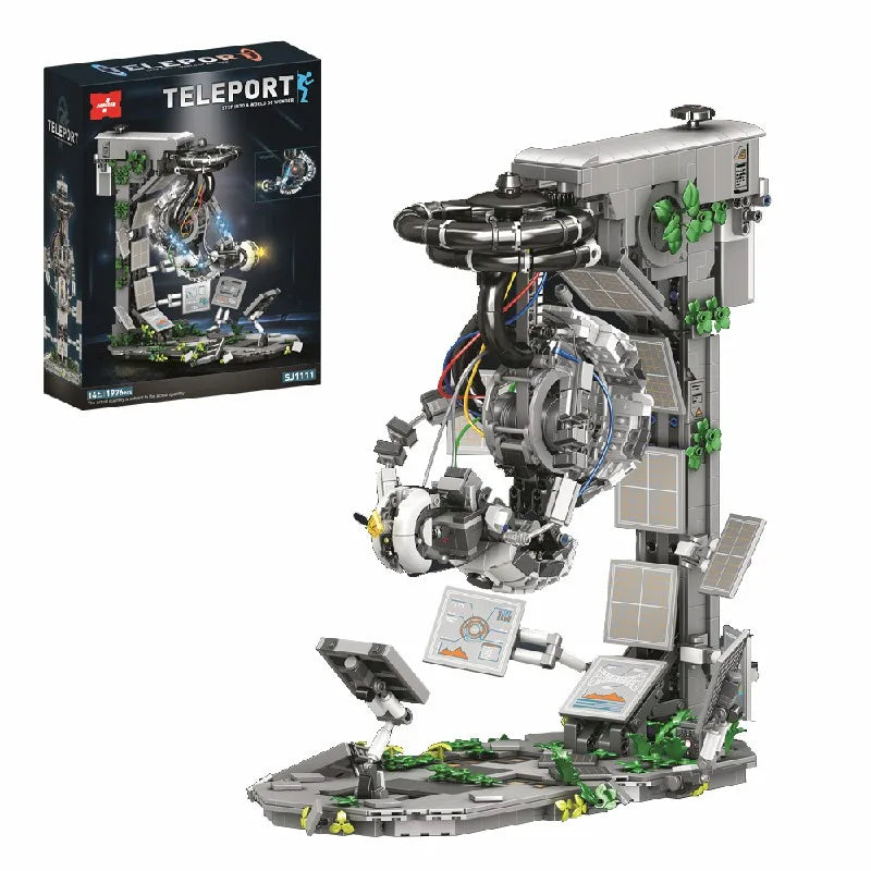GLaDOS - Portal 2 with Motor LED Building Blocks Sets Creative Technicial Assembly Brick Model Kit Adults DIY Gift 1976PCS