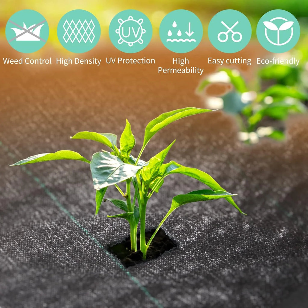 Weed film, garden landscape fabric, weed proof cloth, strong