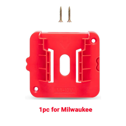 1-10PCS Power Tools Lithium Battery Holder Storage Fixed Bracket