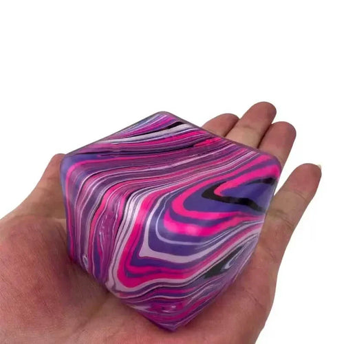 Needoh Soft and Glutinous Sensory Stress-relief Toy Cube Filled with
