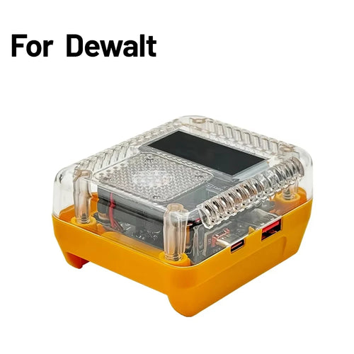 Portable Digital Display Adapter Converter for Makita/DeWalt/